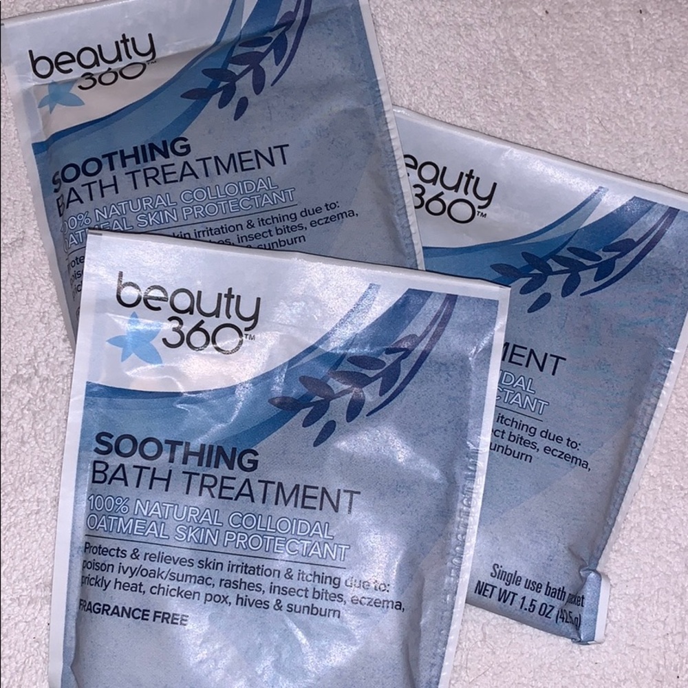 Soothing bath treatments